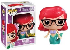 Funko POP! Disney The Little Mermaid Ariel Nerd #66 Hot Topic Exclusive