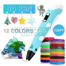 3D Printing Pen Set 3D Drawing Pen with Led D...