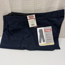 WRANGLER MENS PANTS 32x30 NAVY UTILITY WORKWEAR RELAXED FIT 112320220 NEW NWT