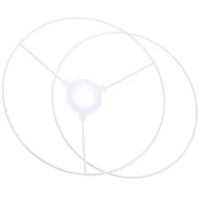 1 Set Metal Lamp Shade Frame 25 cm Vintage Ring Lampshade Diy Holder