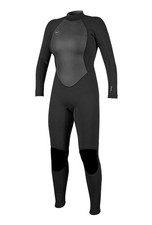 Wetsuit Women s Reactor 2 3/2mm Back Zip Full Black Berry 10 O Neill Lightweight