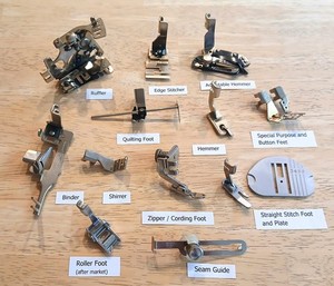Choose Your Original Singer Slant Sewing Machine Attachments for 401 403 500 503