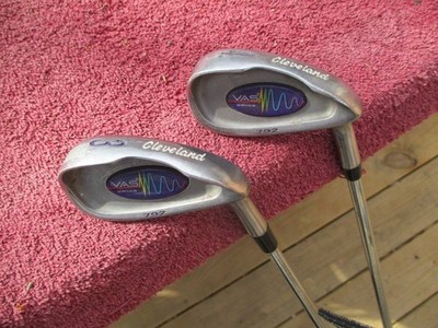 CLEVELAND 792 VAS IRONS (3,4) STEEL AND BONUS N.C.STATE PULLOVER SMALL