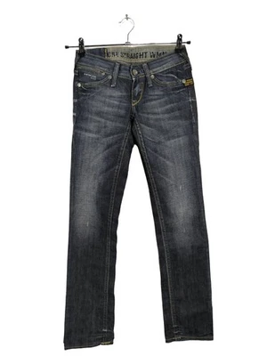 G-STAR RAW Jeans taille basse Dames Jeans T EU 34 bleu foncé style décontracté - Photo 1/4