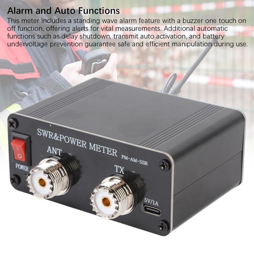 SWR Digital Standing Wave Messgerät 120W SWR -Leistungsmesser -Farb -LCD - Zdjęcie 14 z 24