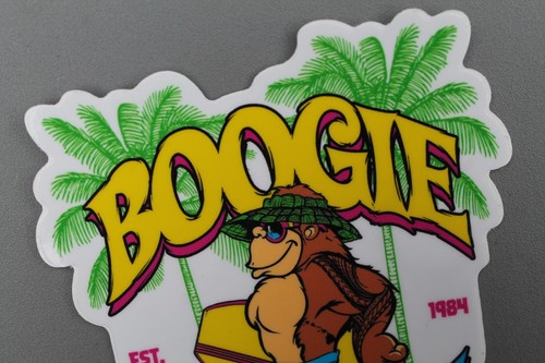Thrilla Krew T&C Gorilla Surf Bodyboarding Boogie Down Original Surfing STICKER - Picture 4 of 9