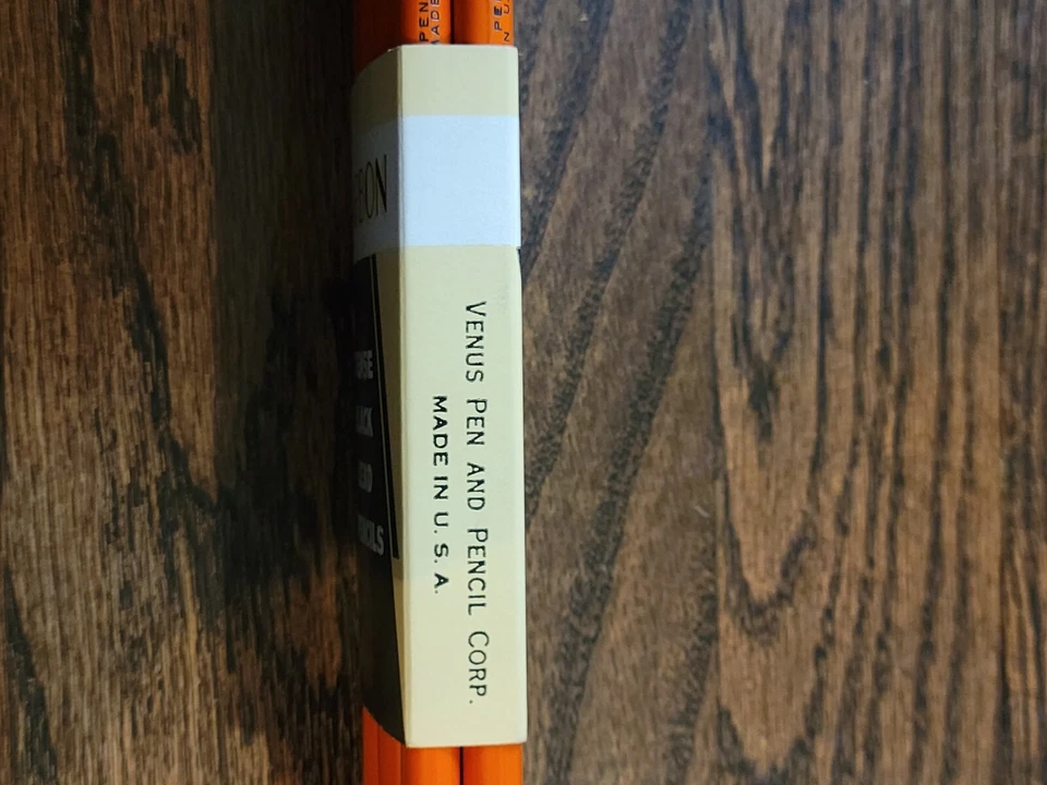 Винтажный Venus ручка и карандаш Corp толщиной углерода рисования карандаши #113 упаковка из 12 новый - Изображение 4 из 4