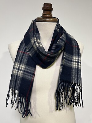 T M Lewin Herren Schal 100% Wool 170 x 30 Cm