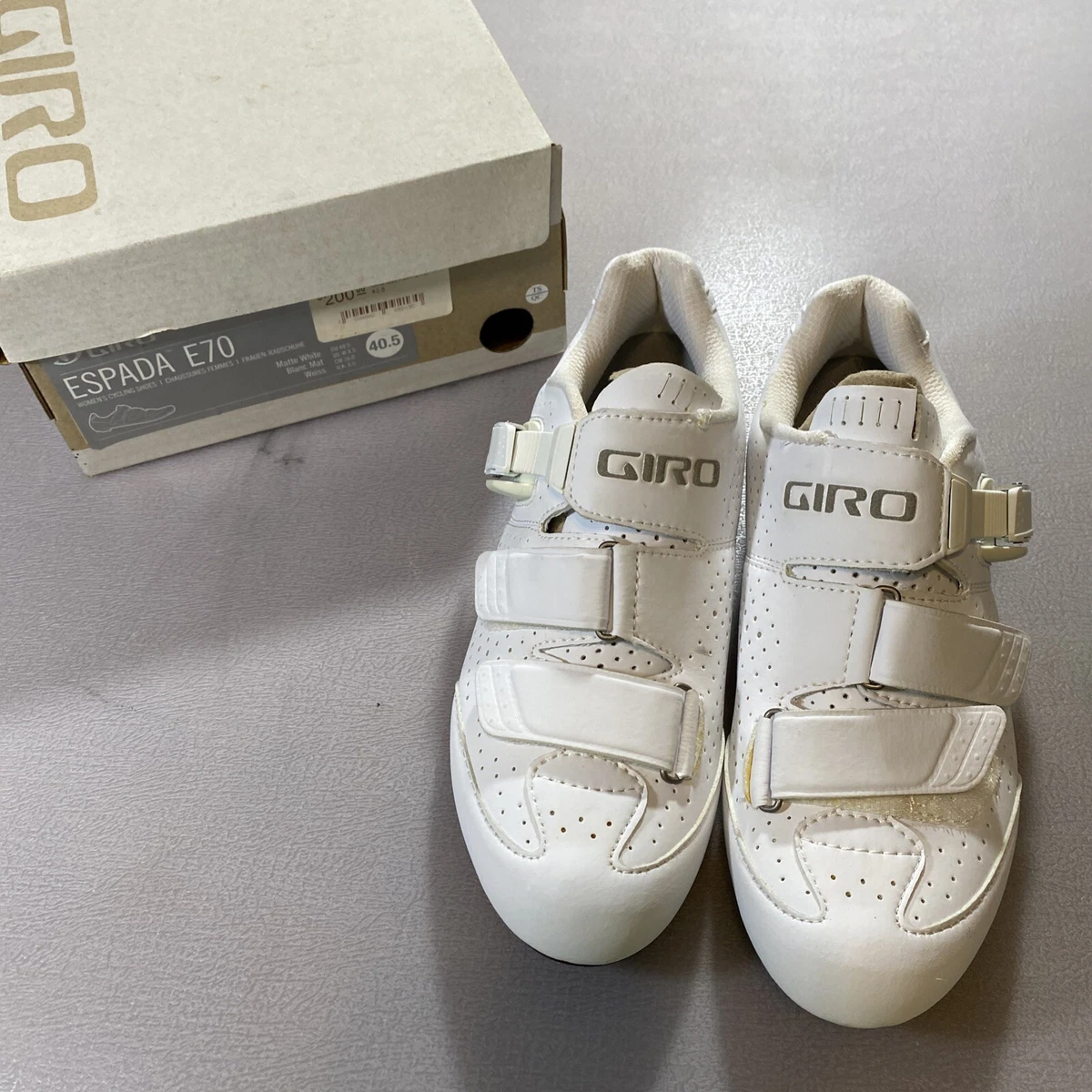 Chaussures Cyclisme Route Giro Empire Women - SPD - Blanc - Tailles 36, 37, 40