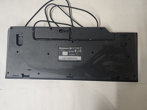 OEM Lenovo kabelgebundene USB Tastatur schwarz KB1021 SK-8825 - Bild 6 von 6