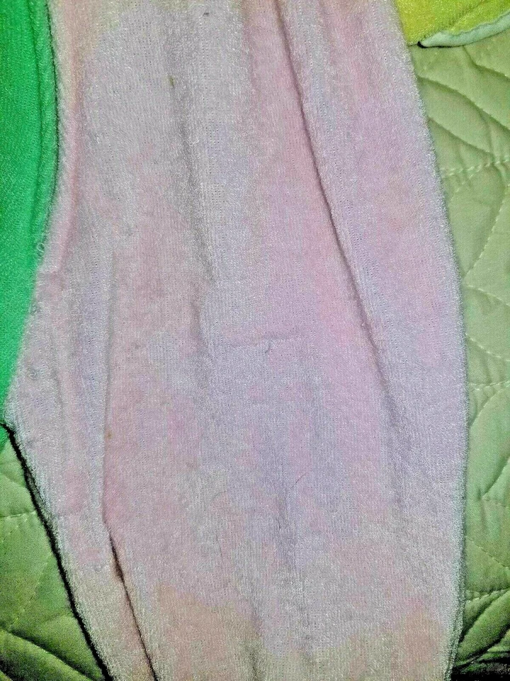 Russ Troll Payaso Pijama Bolso Muñeca, Ojos de Cristal 24" Largo Raro-De Colección Foto 4 de 4