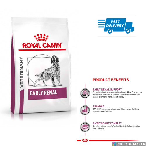 View of Early Renal Royal Canin Veterinary Diet Chronic Renal Insufficiency Dog ...