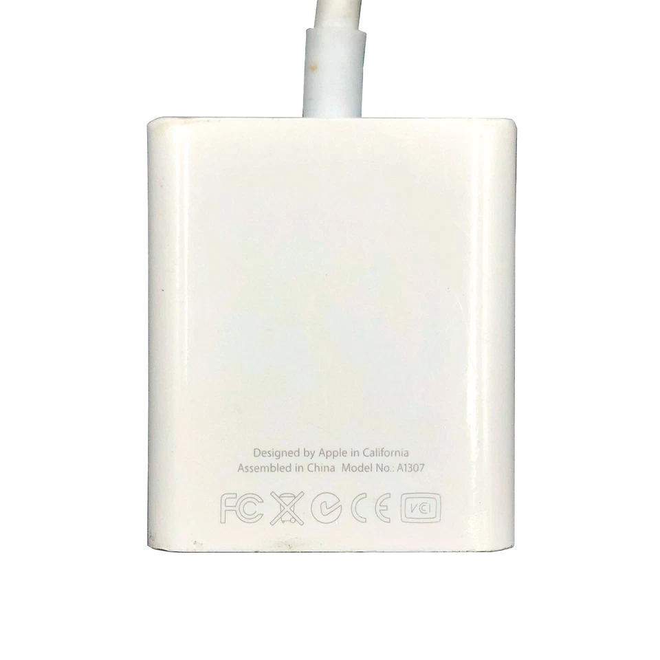 Apple Mini Display Port DP to VGA Adapter For Mac Mini 2009-2010 Desktop OEM - Image 2 of 4