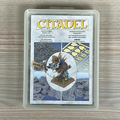 DEATH WORLD BASING KIT WARHAMMER AGE OF SIGMAR MESSINGHARZ SCHIEFER LANDSCHAFT AOS