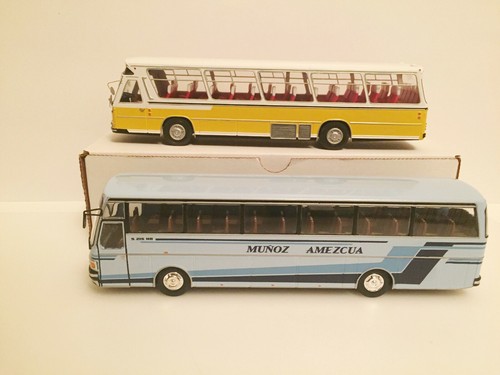 1/43 Set of 2 buses Setra S 215 HD Munoz Amezcua & Pegaso 5023 CL Ayats - Picture 2 of 12