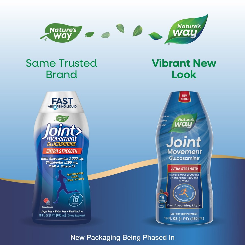 Natures Way Joint Movement Glucosamine Fast Absorbing Liquid 16 Day Supply 16 O eBay