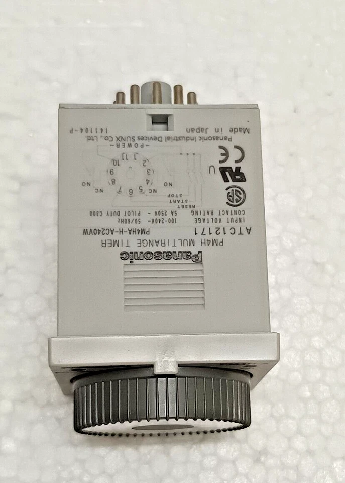 Panasonic Pm4H Multi Range Timer ATC 12171 Panasonic Pm4H Multi Range Timer - Bild 3 von 4