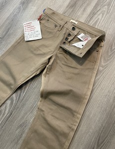 Slim Straight Selvedge Chino Pants 