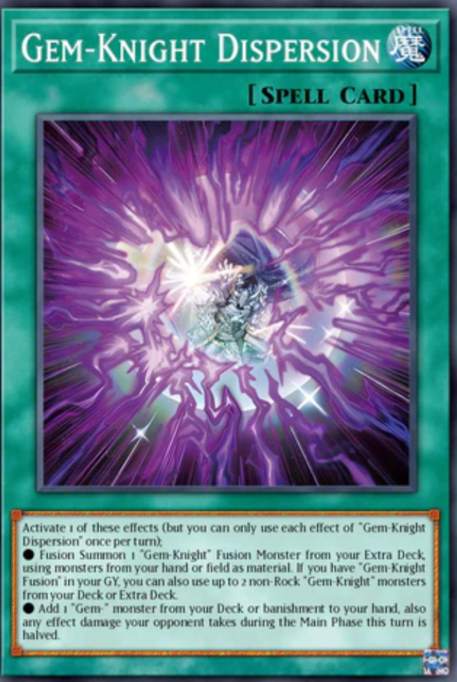 Gem-Knight Dispersion BLMM-EN023 Secret Rare Presale June 13