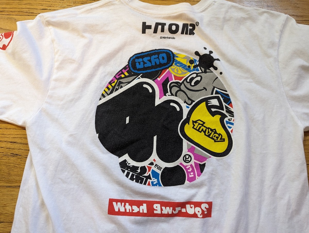 Splatoon 2 Super Mario 35th Anniversary Festival T-Shirts (2 Splatoon 2 Super Mario 35th Anniversary Festival T-Shirts (2