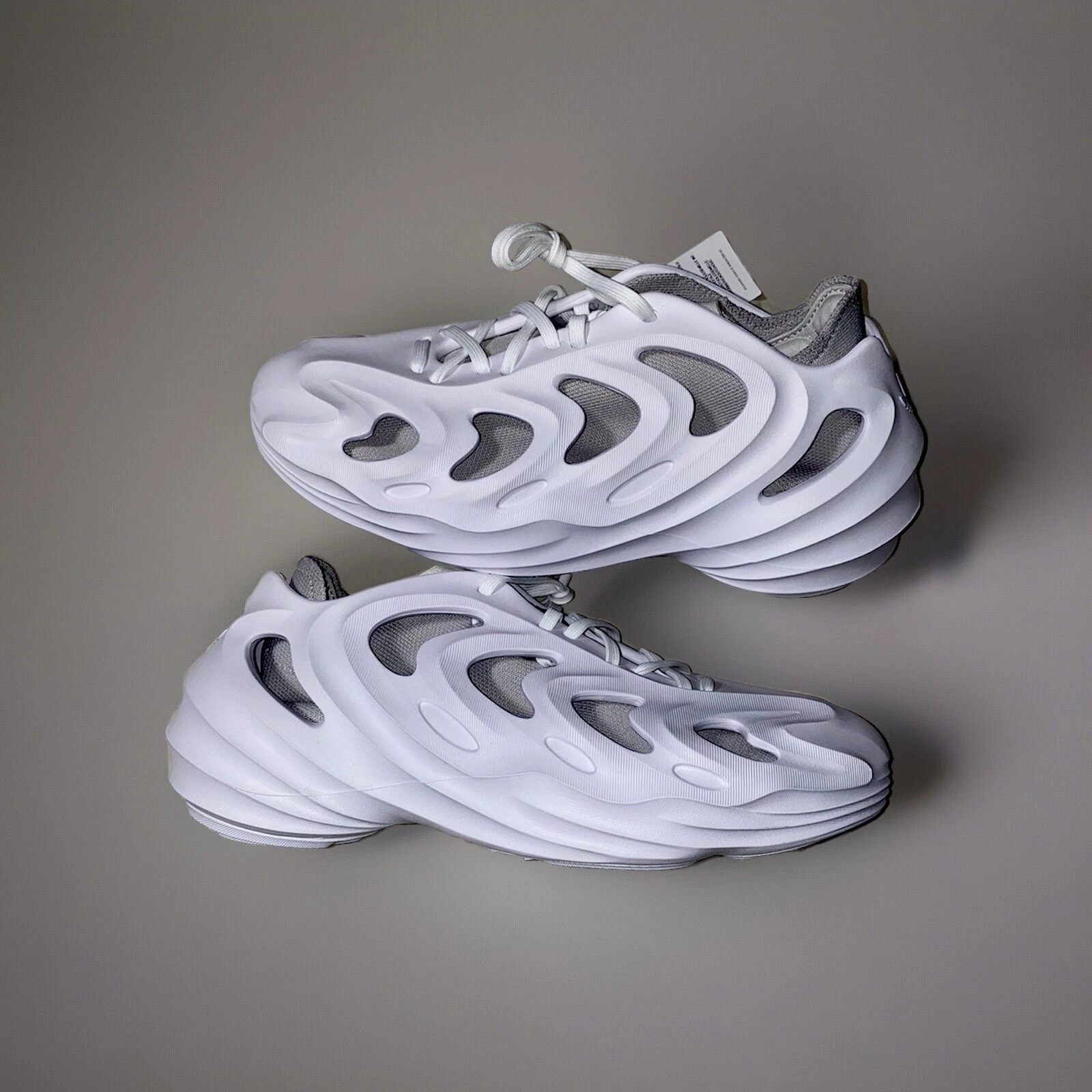 Adidas AdiFoam Q OffWhite Grey Quake