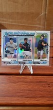 2021 Bowman Chrome Talent Pipeline - Miami Marlins - Bleday - Cabrera - Eveld NM