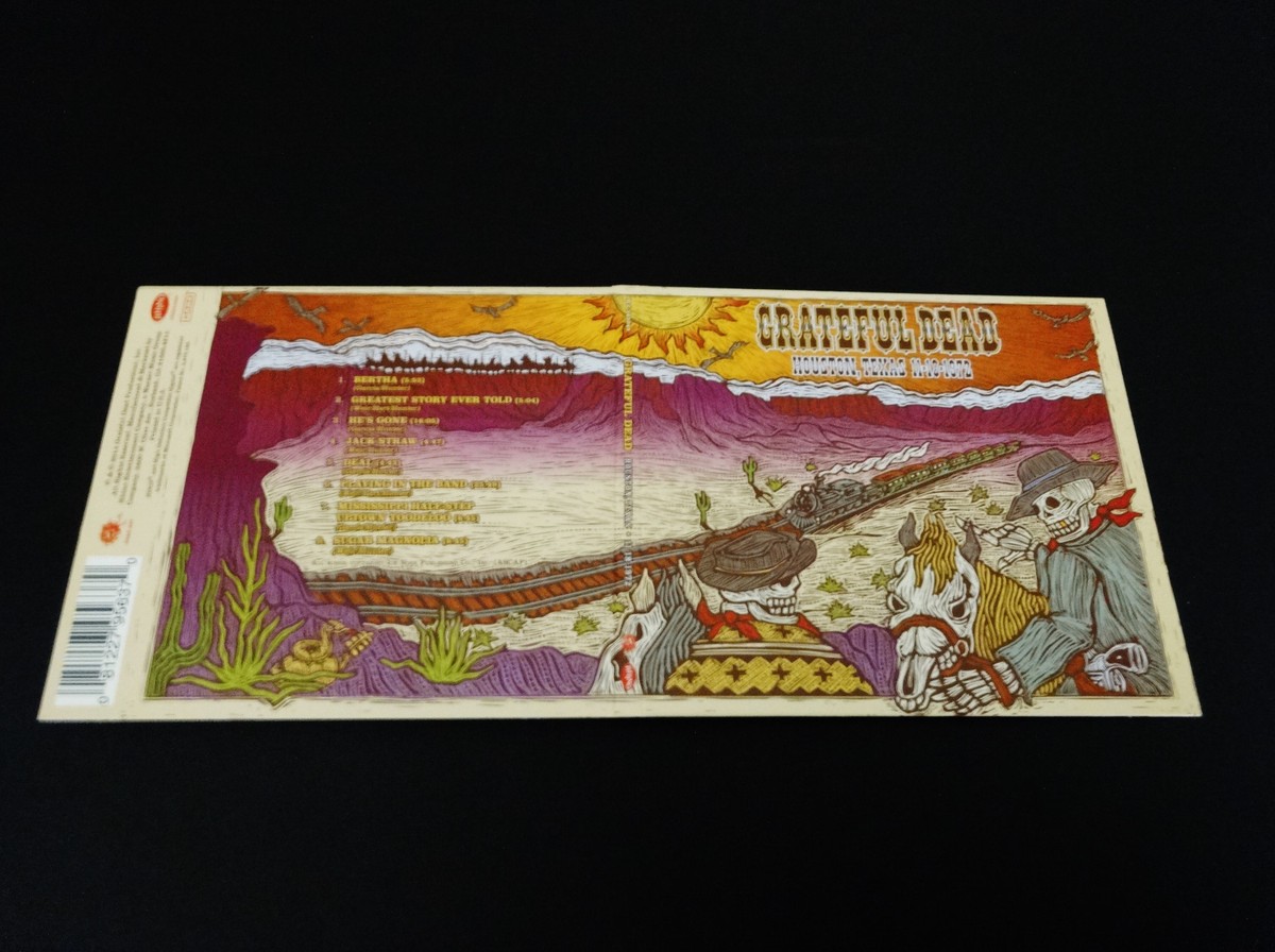 Grateful Dead Houston Texas 11-18-1972 CD Hofheinz Pavilion