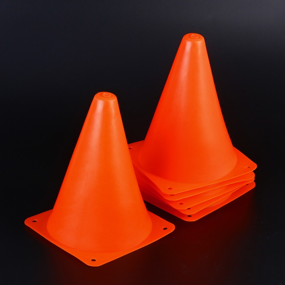 6 PCS Traffic Cones Skating Game Cone Kids Agility Cone Basketball