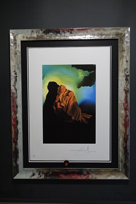 Salvador Dali Lithographie Größe 50 x 70 cm ! Sign , Limitiert, Prägestemp.
