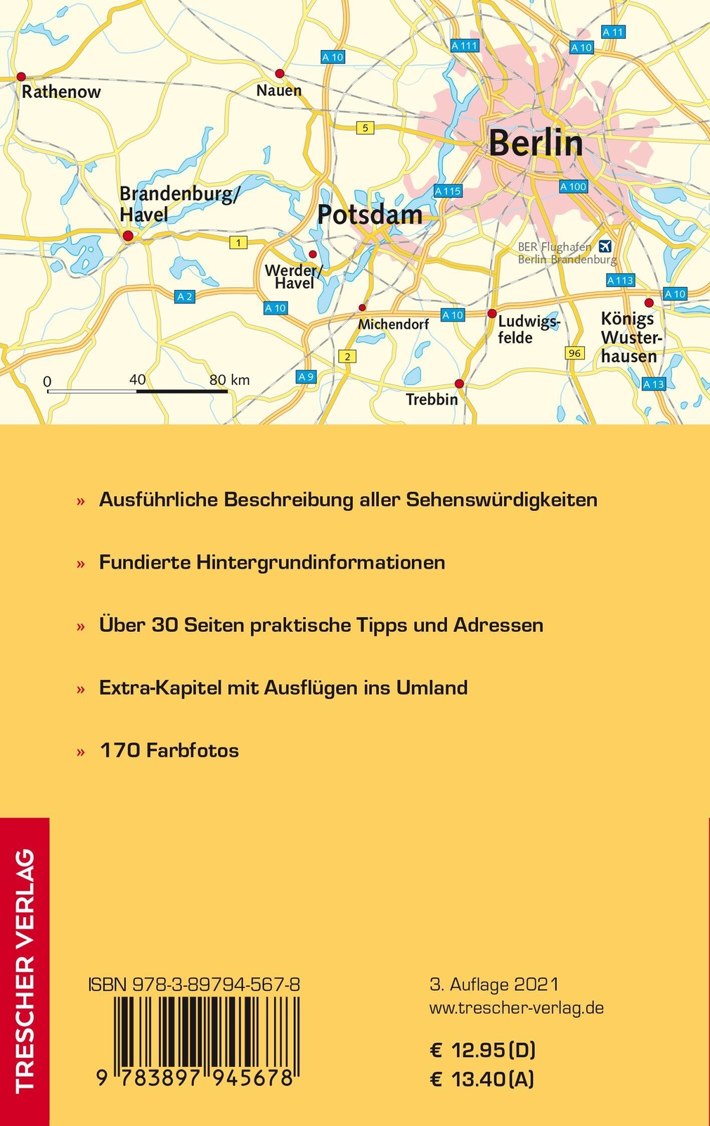 Thumbnail - Reiseführer Potsdam | Kristine Jaath | Taschenbuch | Trescher-reihe