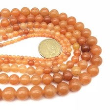 Natural Stone Red Aventurine Round Loose Beads for Jewelry Making 4 6 8 10 12mm
