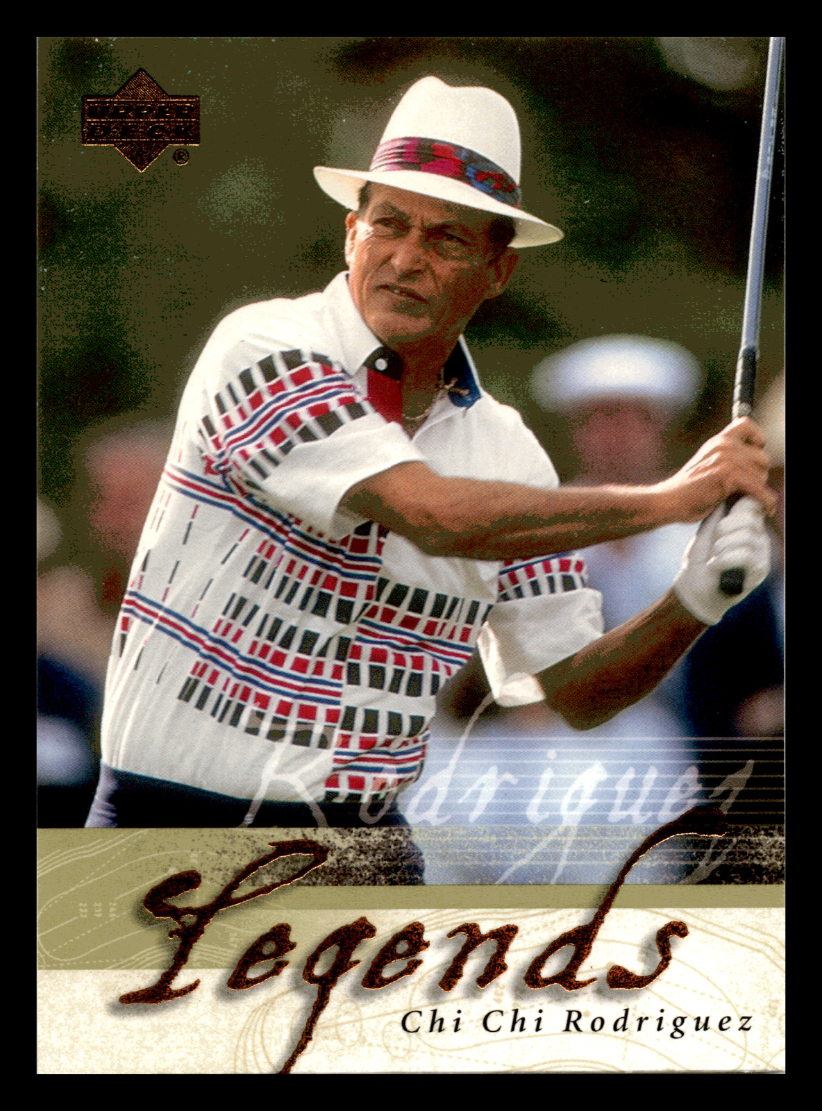 Chi Chi Rodriguez 2002 Upper Deck Legends #54 PGA Golf Mint