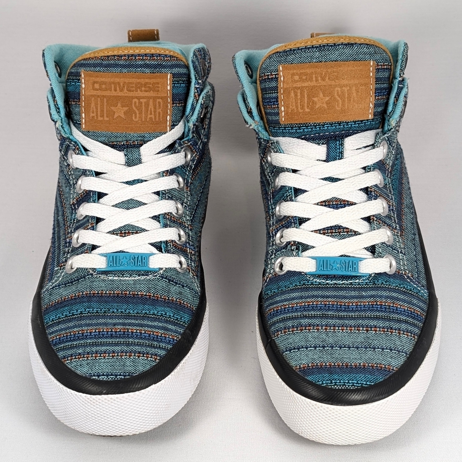 Converse All Star Bassline Mid High Sneakers in Aztec Teal Peacock for Men-image