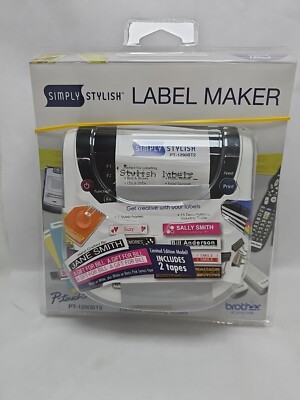 Simply Stylish Brother Label Maker PT-1290BT2 P-Touch Electronic Labeling System