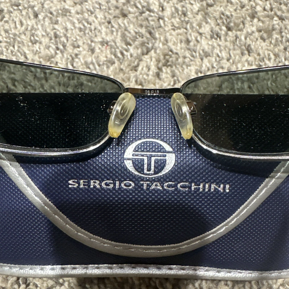 Marco de gafas/gafas de sol Sergio Tacchini para hombre S.T.1118-S T873 hecho en Italia Foto 4 de 4