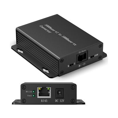 1000BASE Ethernet Media Converter Device 2-wire Ethernet BroadR-Reach(1000BAS...