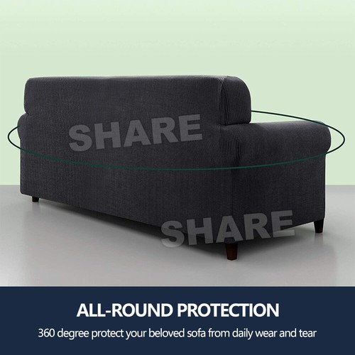 Super Stretch Couch Covers Sofa Covers Slip Covers Soft Thick 1/2/3/4 Seater - Picture 5 of 13