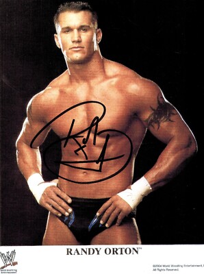 RANDY ORTON/Wrestling - Original handsigniertes Autogramm auf Foto  (1169)