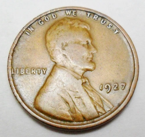 1927 P Lincoln Wheat Cent / Penny  AVE CIRCULATED  **FREE SHIPPING**
