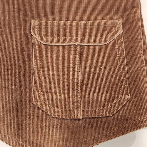 VTG Levis Tailored For Men Coat and Vest Size 38R Brown Corduroy 2Pc Jacket Vest - Picture 18 of 23