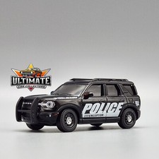 Ford Bronco Sport Police 2021-2022 coleccionable escala 1/64 diecast coche de coleccionista