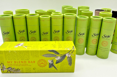 SAJE Natural Wellness 100% Pure Essential Oils 30ml, 10ml 5ml 2ml bottles