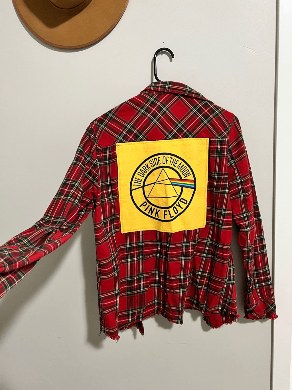 Women's Multi Colored Plaid Patchwork Long Sleeve… - image 1