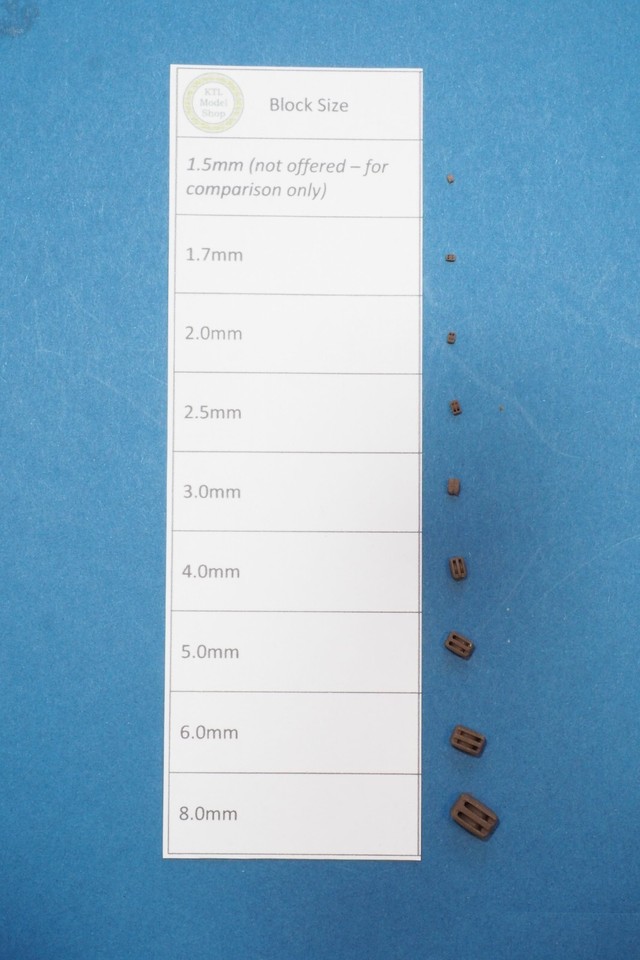 Model Ship Rigging Blocks - Various Sizes | eBay UK