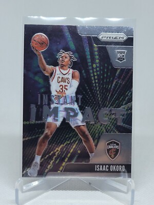 Isaac Okoro 2020-21 Prizm Instant Impact Insert Rookie Card #13