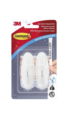 Command W17068 CLR Pack mit 2 Haken