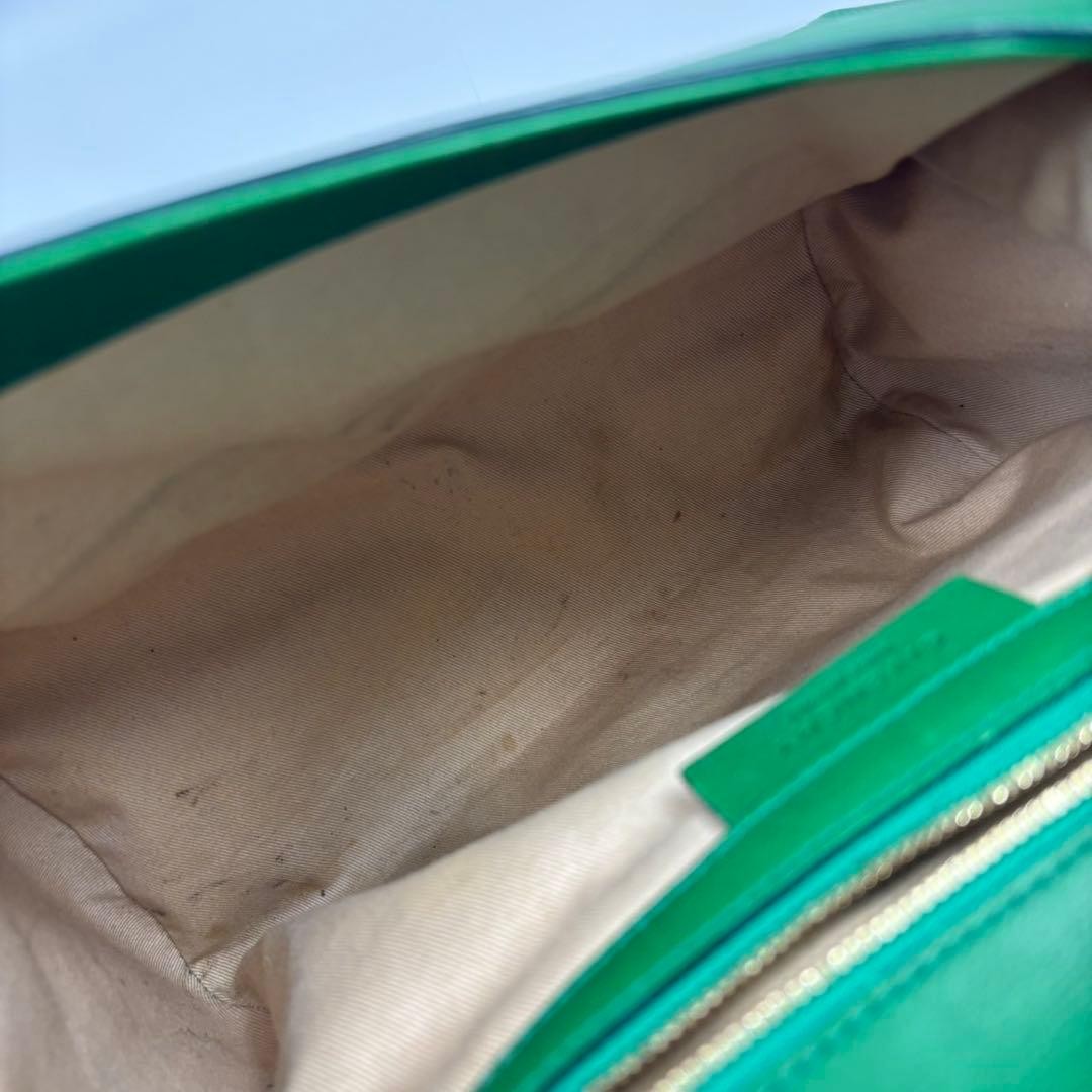 Current GIVENCHY Pandora 2-way shoulder bag in green leather thumbnail 9