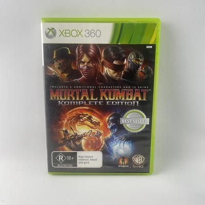 Mortal Kombat - Komplete Edition Microsoft Xbox 360 PAL Tracked Postage
