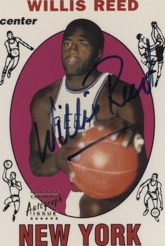 1996 TOPPS NBA STARS BASKETBALL WILLIS REED #37 KNICKS NMMT/MINT