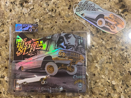 Nuclear Mindz Lee Allen Custom Hotwheels TUPAC 61 Chevy Impala Conv 2PAC CHASE - Picture 1 of 7